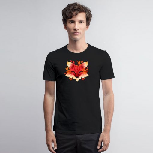 Fox of leaves T Shirt