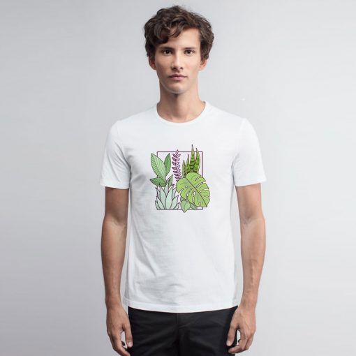 Framed Plants T Shirt