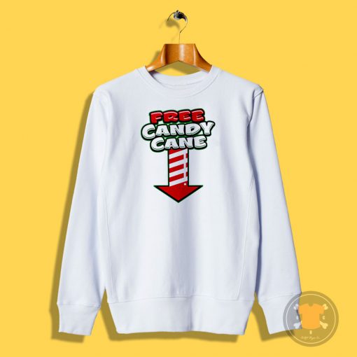 Free Candy Cane Sweatshirt