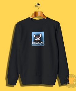 French Bulldog Cartoon Some Big Dogs Did It and Ran Away Sweatshirt