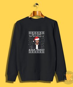 Funny Asap Rocky Rapper Christmas Sweatshirt