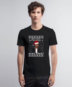 Funny Asap Rocky Rapper Christmas T Shirt