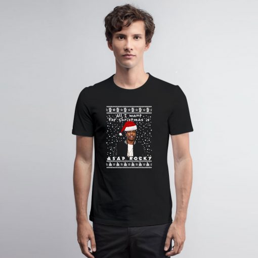 Funny Asap Rocky Rapper Christmas T Shirt