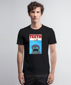 Funny Jaws Movie Teeth T Shirt