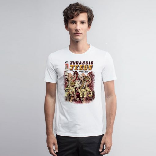 Funny Jurassic Jesus T Shirt