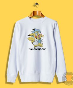 Funny Pikarick Parody Rick and Morty Sweatshirt