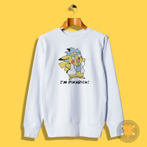 Funny Pikarick Parody Rick and Morty Sweatshirt