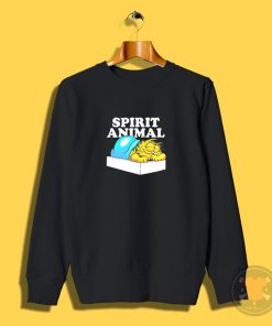 Garfield Spirit Animal Retro Vintage Sweatshirt