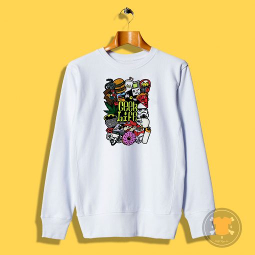 Geek Life Mario Nintendo Sweatshirt