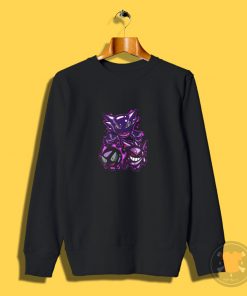 Gengar Ghastly and Huanter Sweatshirt