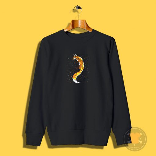 Geometric Fox Jump Sweatshirt