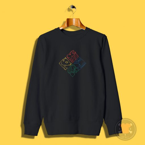 Geometric Hogwarts Sweatshirt