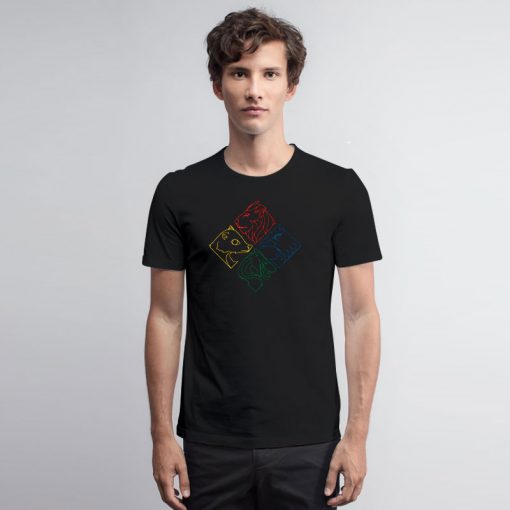 Geometric Hogwarts T Shirt