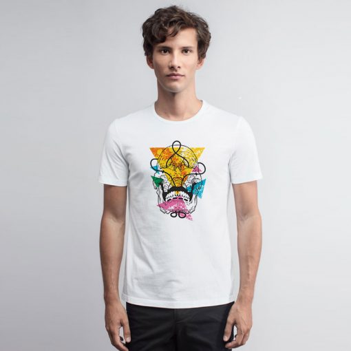 Geometry Skull T Shirt