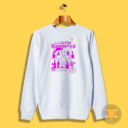 Gettin Hammered Harley Quinn Sweatshirt