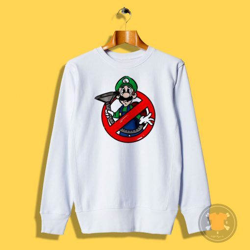 Ghostbuster Mashup Luigi Sweatshirt