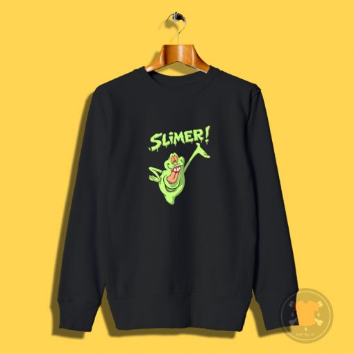 Ghostbusters Slimer Hungry Vintage Sweatshirt