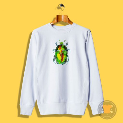 Green Rose Chafer Sweatshirt