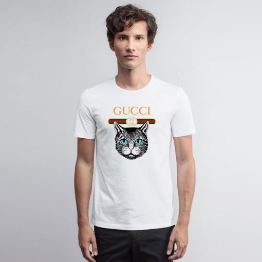 Gucci Cat Parody T Shirt