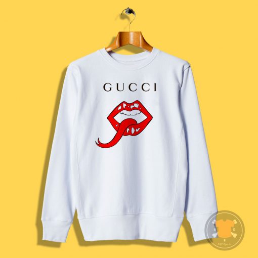 Gucci Mouth Lips Sweatshirt