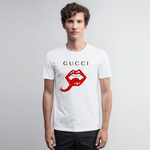 Gucci Mouth Lips T Shirt