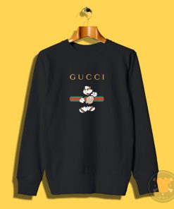 Gucci Stripe Mickey Mouse Stay Stylish Sweatshirt