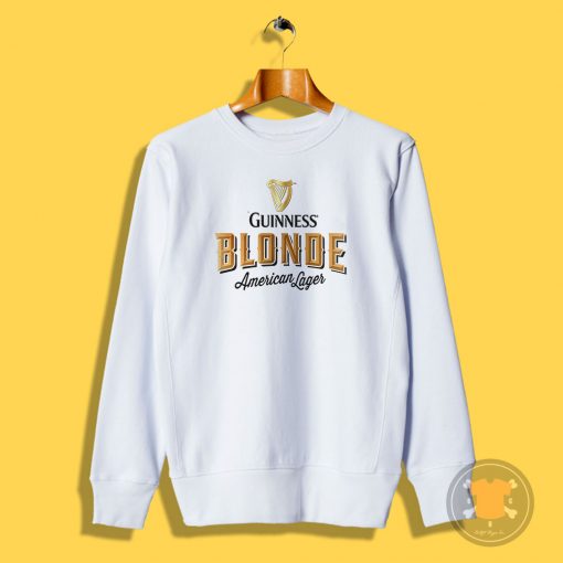 Guinness Blonde American Lager Beer Sweatshirt