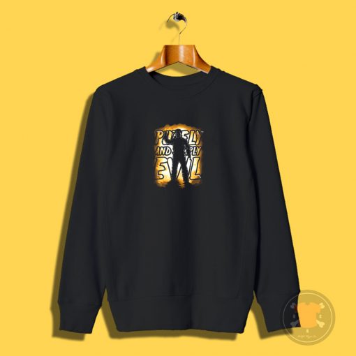 Halloween Slasher Silhouette Sweatshirt