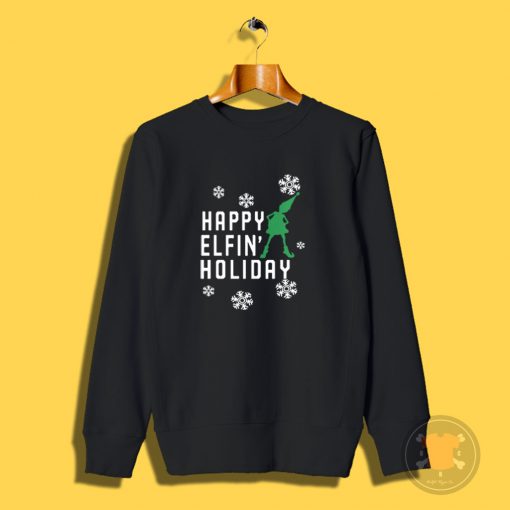 Happy Elfin Holiday Sweatshirt