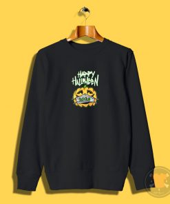 Happy Halloween 2020 Pumpkin with Face Mask Sweatshirt