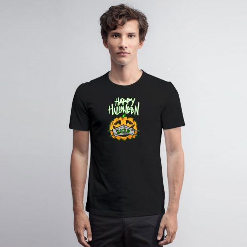 Happy Halloween 2020 Pumpkin with Face Mask T Shirt