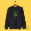 Happy Halloween Pawpkin Print Sweatshirt