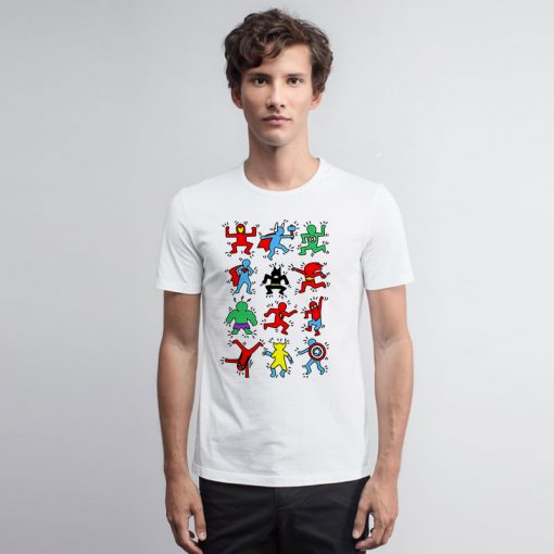 Haring Heroes T Shirt