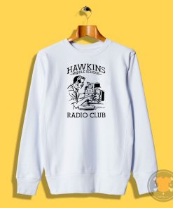 Hawkins Middle School Radio Sweatshirt