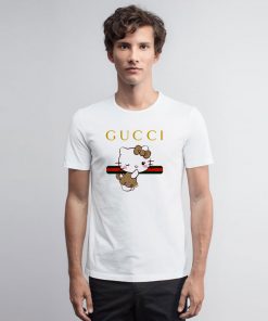 Hello Kitty Gucci Stripe T Shirt