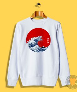 Hokusai Gojira Sweatshirt