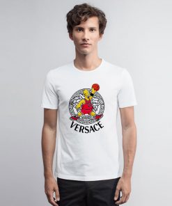 Homer Jordan Versace T Shirt