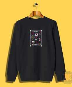 Horror Movie Flash Traditional Tattoo Goth Sweatshirt