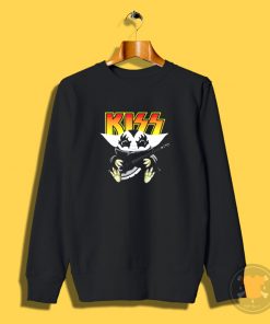 Hot Baby Yoda Hug Kiss Guitar Sweatshirt