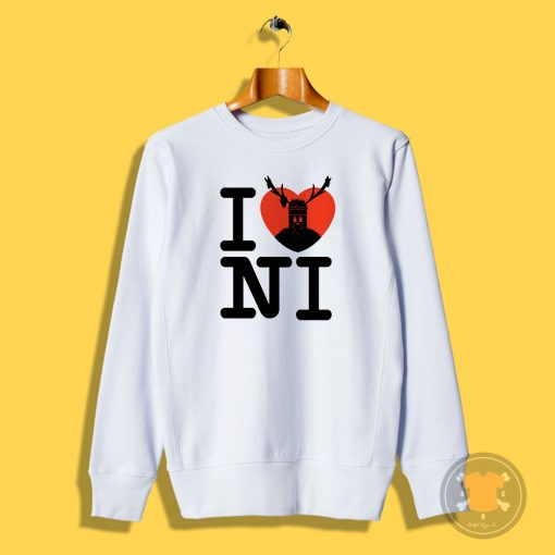 I Love NI Sweatshirt