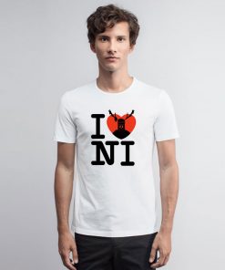 I Love NI T Shirt