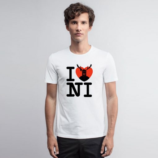 I Love NI T Shirt