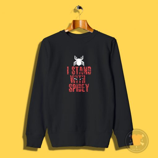 I Stand With Team Spidey Sweatshirt