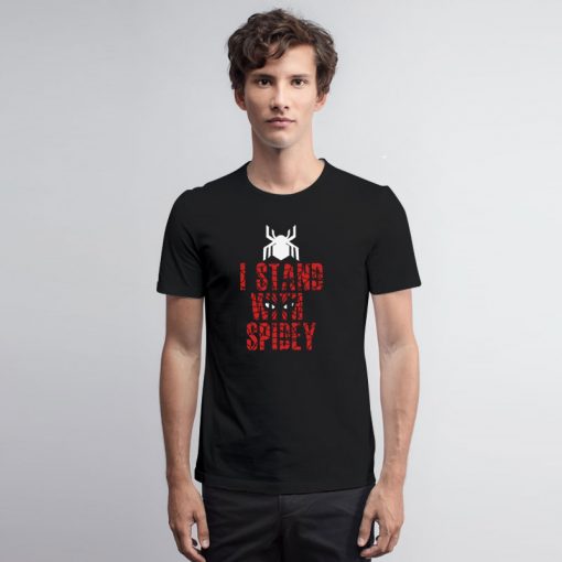 I Stand With Team Spidey T Shirt