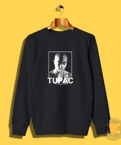 In Memorian Potrait Tupac Shakur Sweatshirt