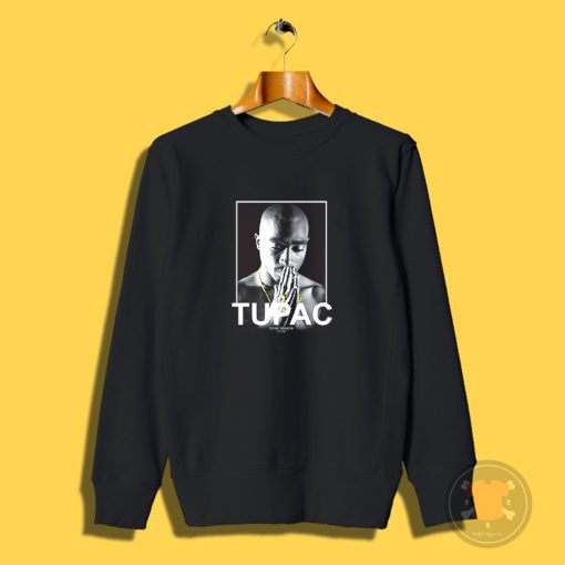 In Memorian Potrait Tupac Shakur Sweatshirt