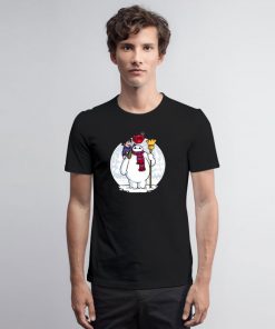 Inflatable Snowman T Shirt