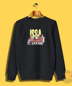 Issa Blanc 21 Savage Sweatshirt