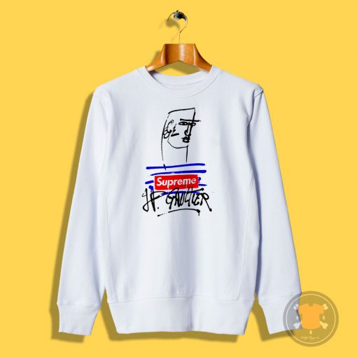 Jean Paul Gaultier White Sweatshirt