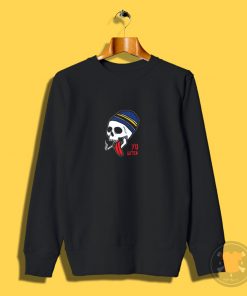 Jesse Pinkman Breaking Bad Smoking Skull Sweatshirt